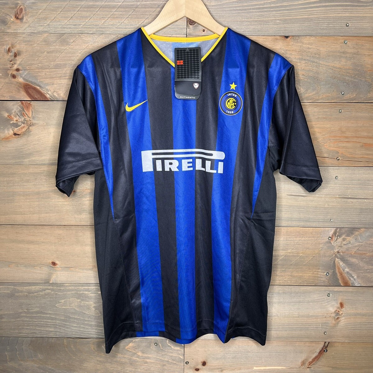 NWT Nike 2001/2002 Inter Milan Internazionale Jersey Pirelli YOUTH