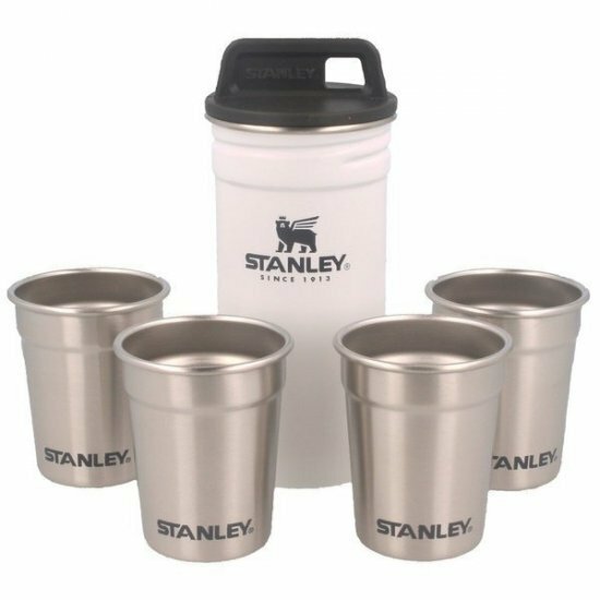 Stanley Adventure 4 Stainless Steel Shot Glass Set Classic Polar
