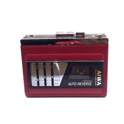 Aiwa Walkman Portable Stereo Cassette Player - Red (HS-G35MKII/R