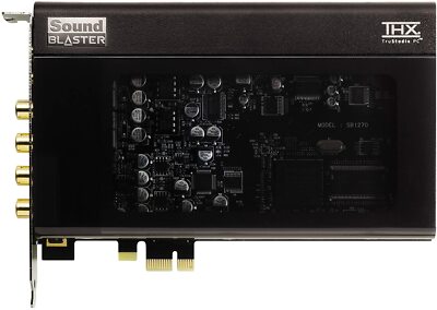 Creative Sound Blaster X-Fi Titanium HD Internal PC Audio Card w