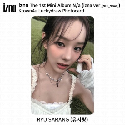 IZNA The 1st Mini Album N/a Ktown4u Lucky Draw Photocard KPOP K