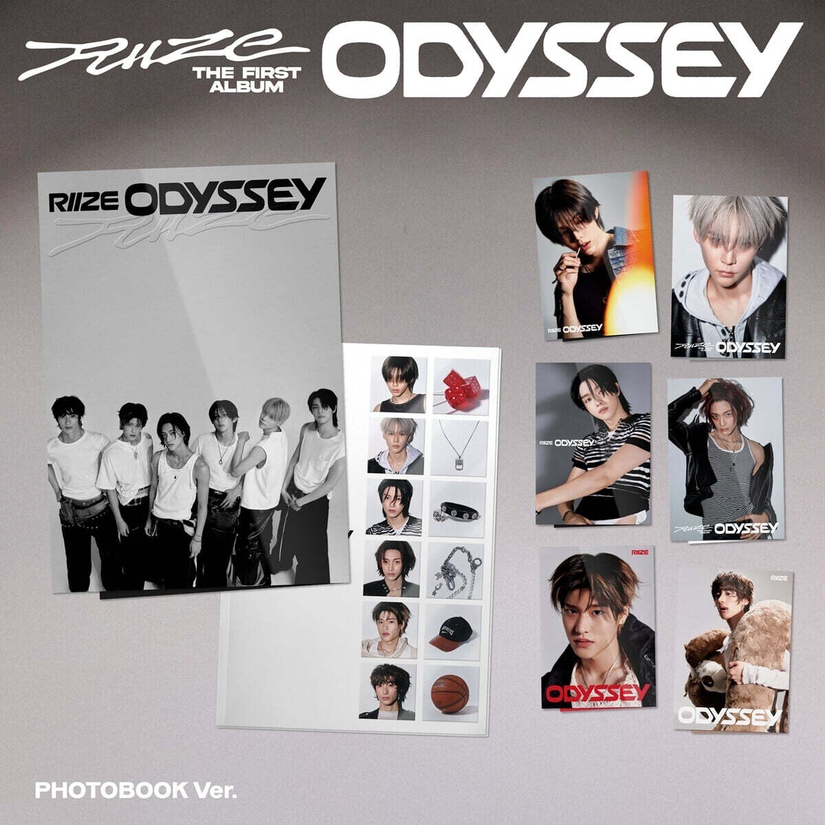 RIIZE - ODYSSEY [PHOTOBOOK Ver.] 1st Album+Extra Photocards Set | eBay