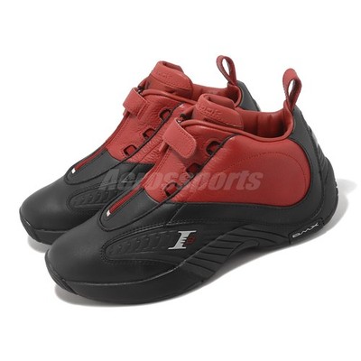 Reebok Answer IV Allen Iverson Flash Red Black Men Basketball