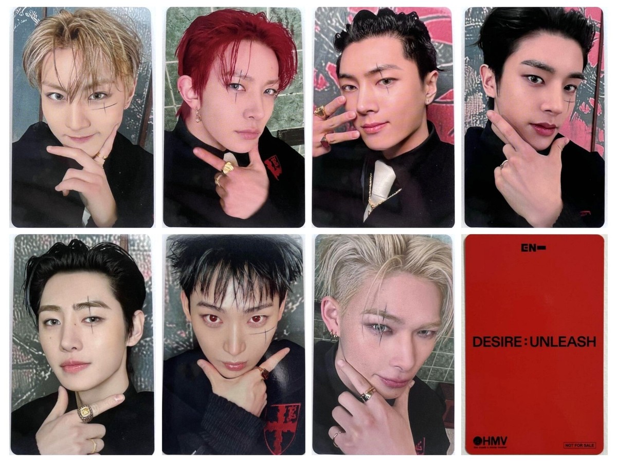 ENHYPEN DESIRE : UNLEASH HMV Japan LUCKY DRAW Official Photocard