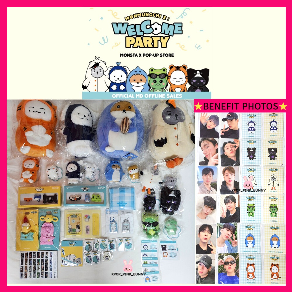 ON HAND] MONSTA X MONSTAX POP-UP STORE ＜MONMUNGCHI X : WELCOME