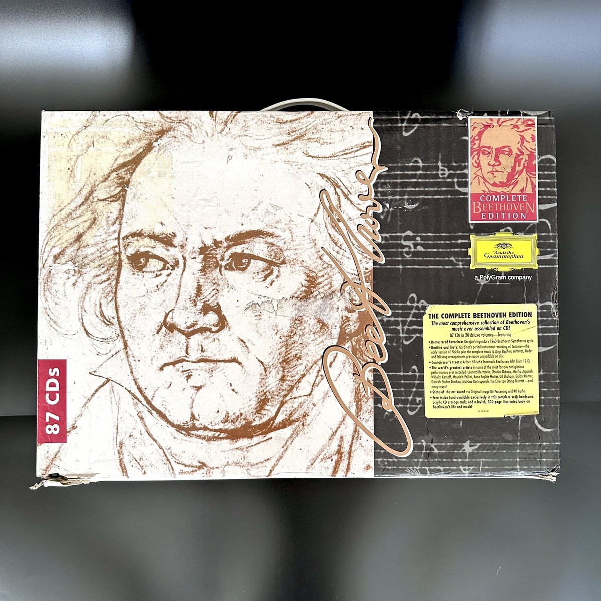 Complete Beethoven Edition Vol 1-20 [Deutsche Grammophon, 87 CD