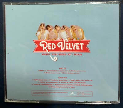 RED VELVET [SAPPY] All Member Autographed Signed Japan Single
