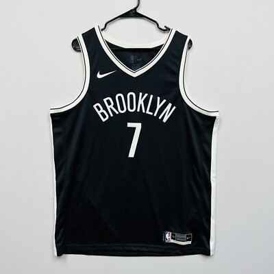 Nike NBA Brooklyn Nets Kevin Durant #7 Mens Black Basketball