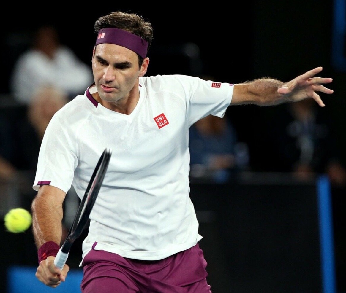 Uniqlo Roger Federer RF 2020 Australian Open Tennis Shirt Nike