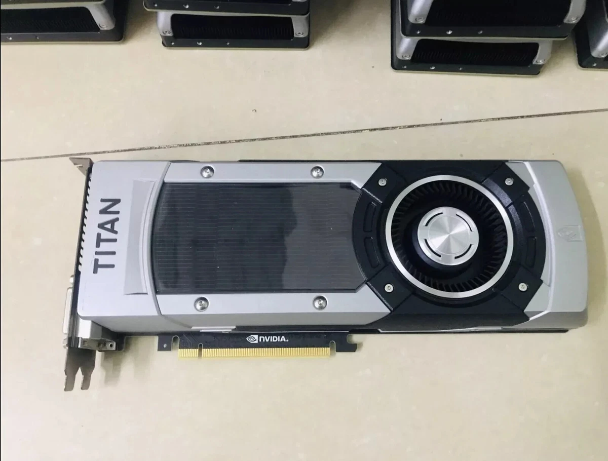 NVIDIA GeForce GTX TITAN Black 6GB Computer Graphics Cards for