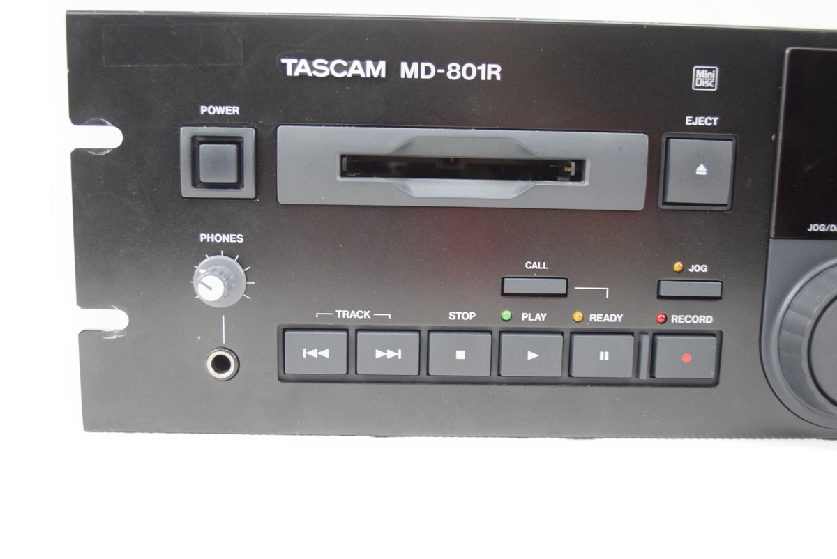 Tascam MD-801R Professional Mini Disk Recorder Player | eBay