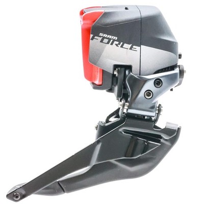 SRAM Force eTap AXS D1 Front Derailleur – Braze-On, Gloss Black