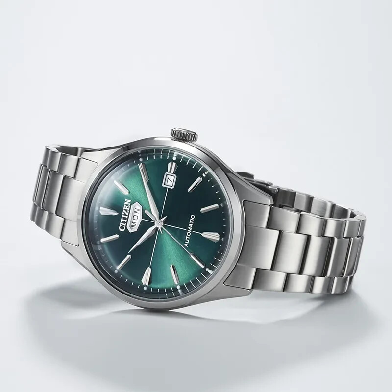 new Citizen Ø 40m s steel NH8391-51X Green dial C7 series