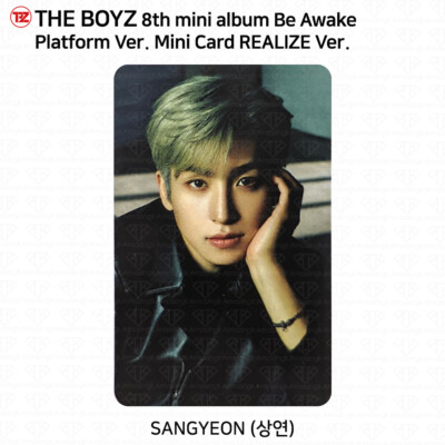 The Boyz 8th Mini Album Be Awake Platform ver Mini Card Official