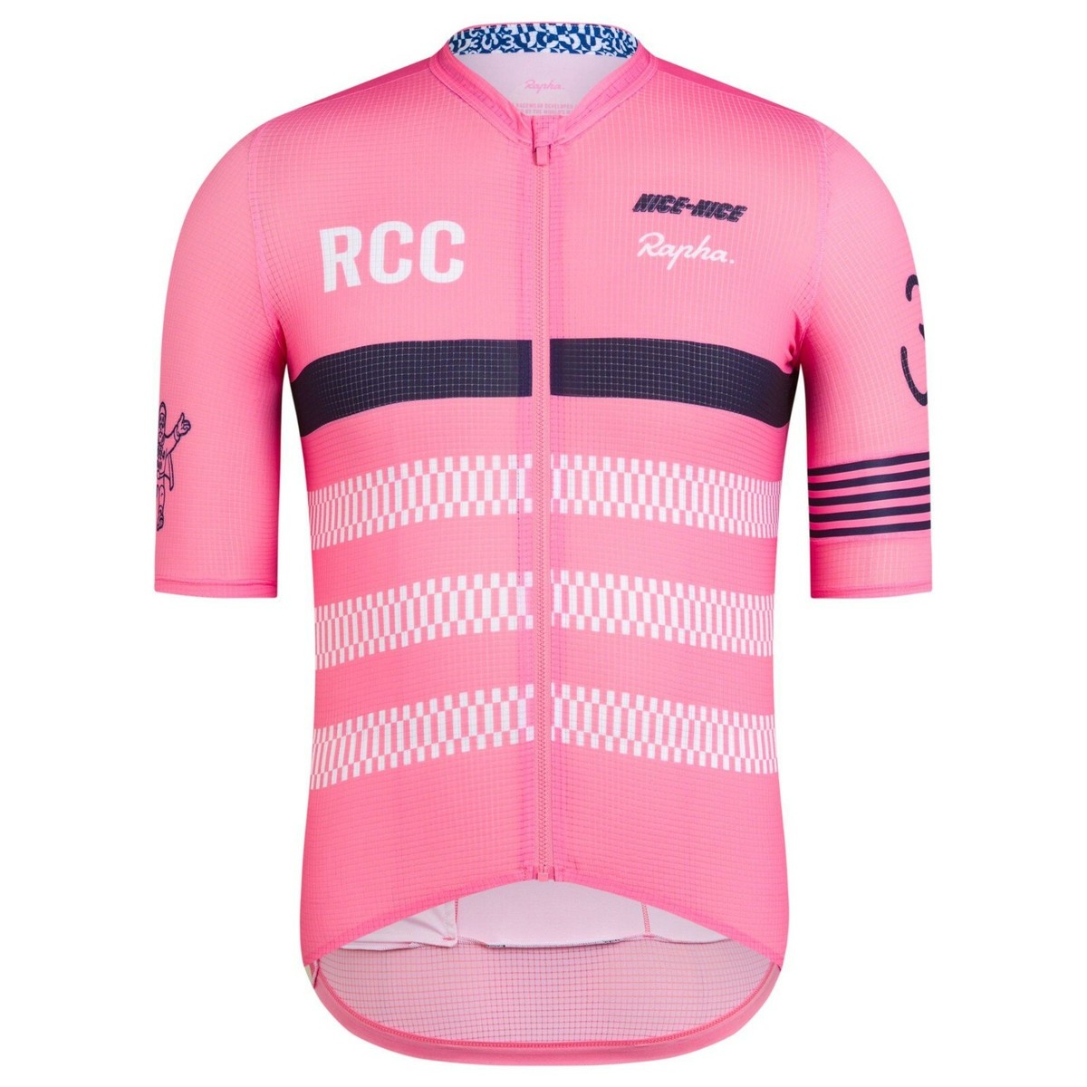 NEW Rapha RCC Etape Men's Pro Team Flyweight Jersey XL Pink L