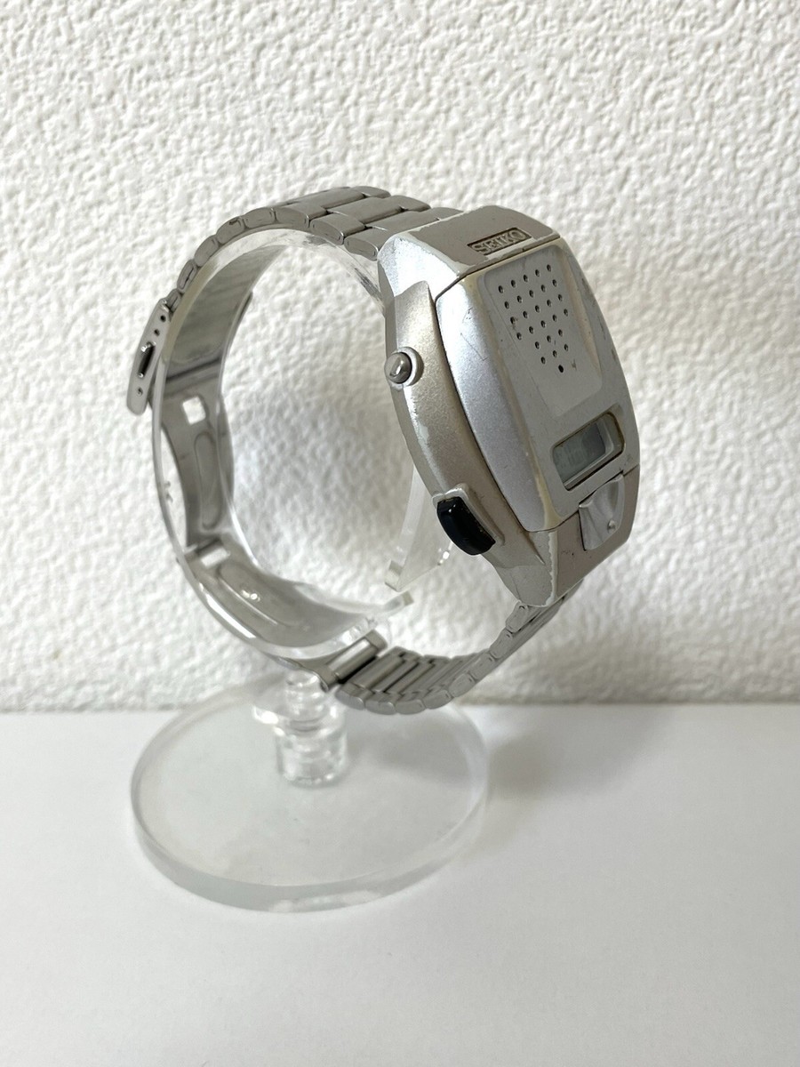 Vintage Seiko A860-4001 Japanese JDM Talking Voice Watch Retro