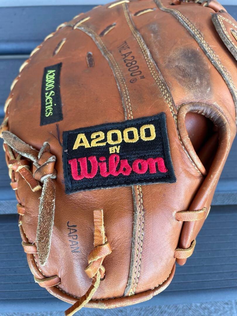Wilson A2000 A2800 Pro Back First Baseman's Mitt Durable Leather