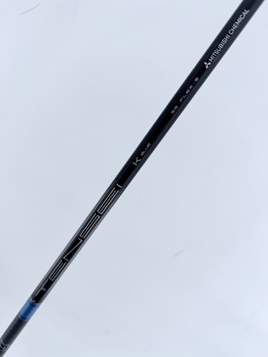 Mitsubishi Tensei 1K Blue 55 Stiff Pulled Driver Shaft - 44 in, no