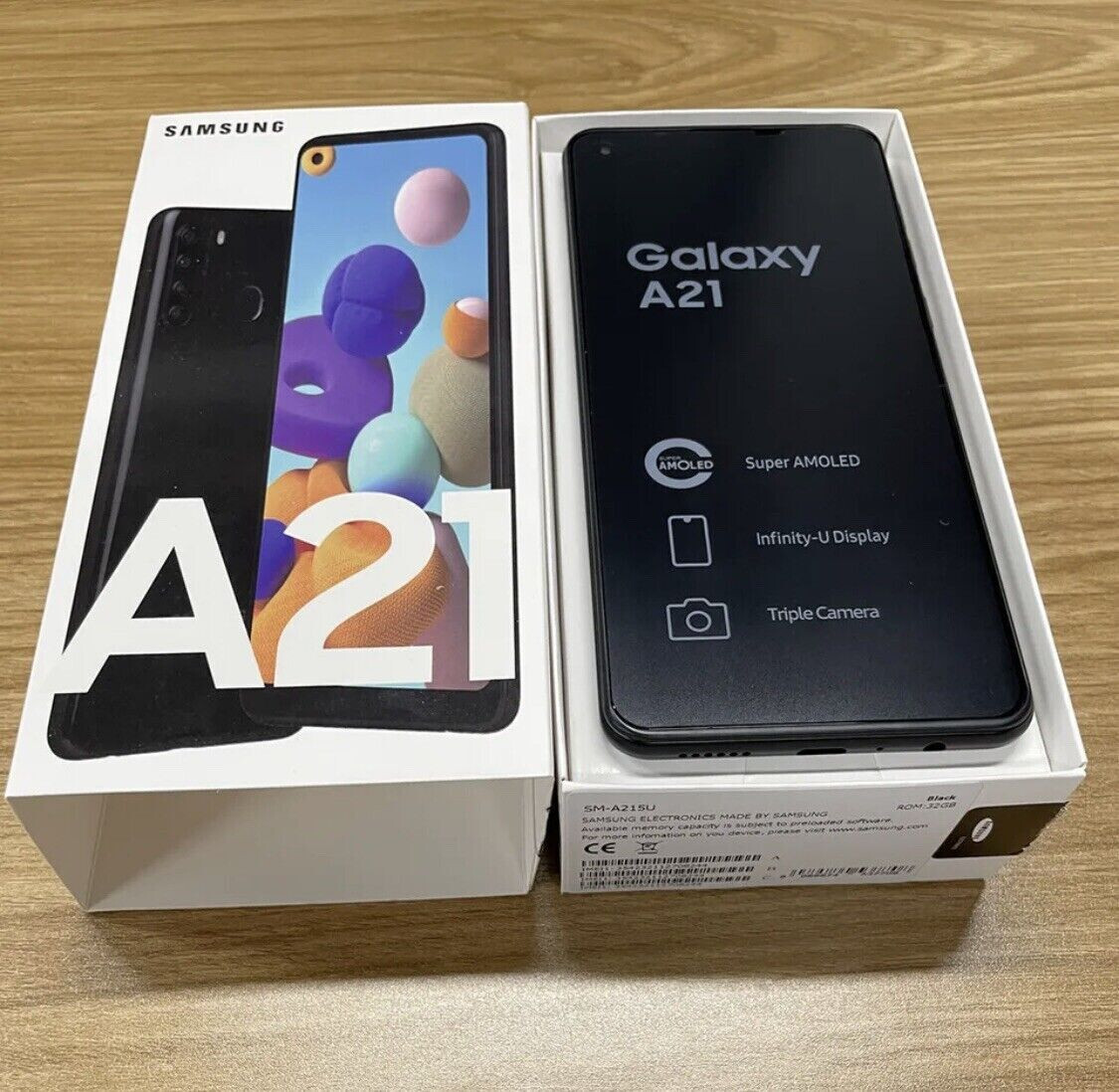 Unlocked Samsung Galaxy A21 SM-A215U 32GB 3GB RAM 16MP Smartphone