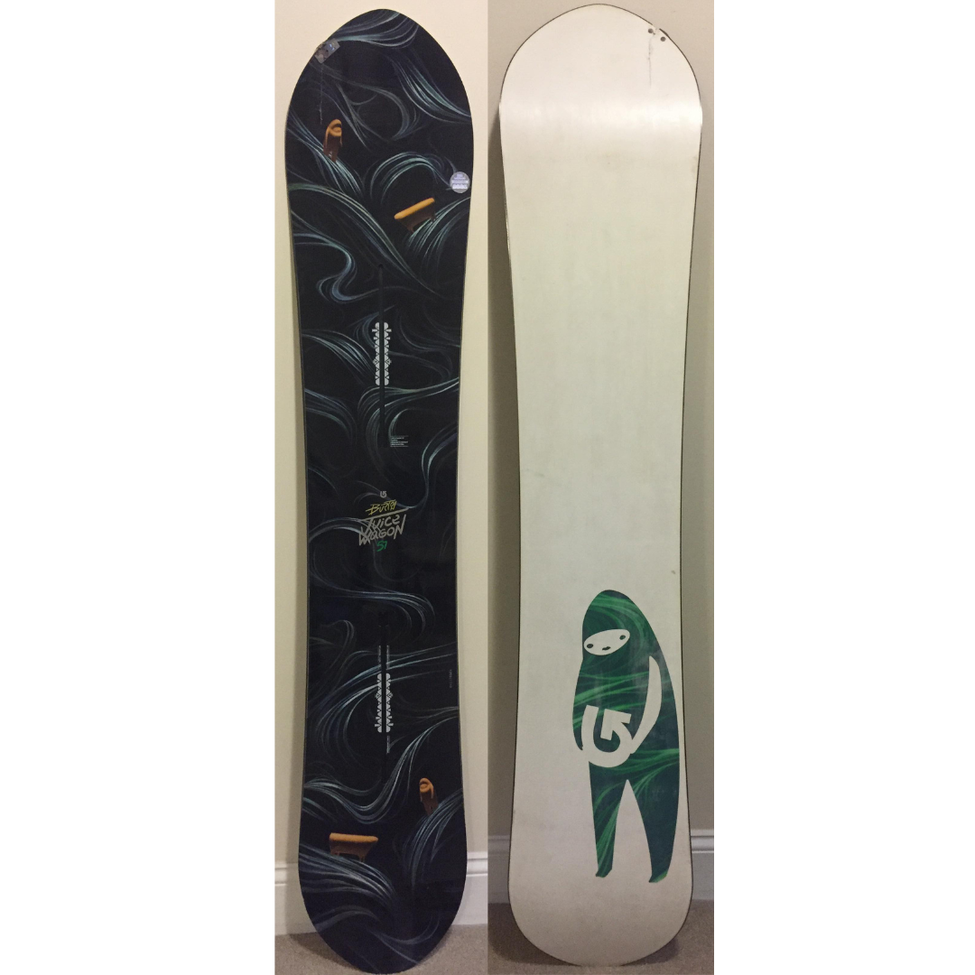Burton JUICE WAGON 157cm Snowboard w/ broken tip | eBay