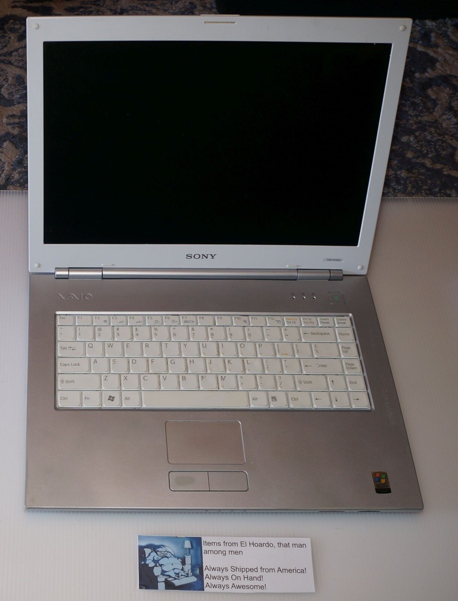 Sony Vaio VGN-N130G PCG-7T1L 1GB ram 80gb hdd 1.6ghz Core Duo