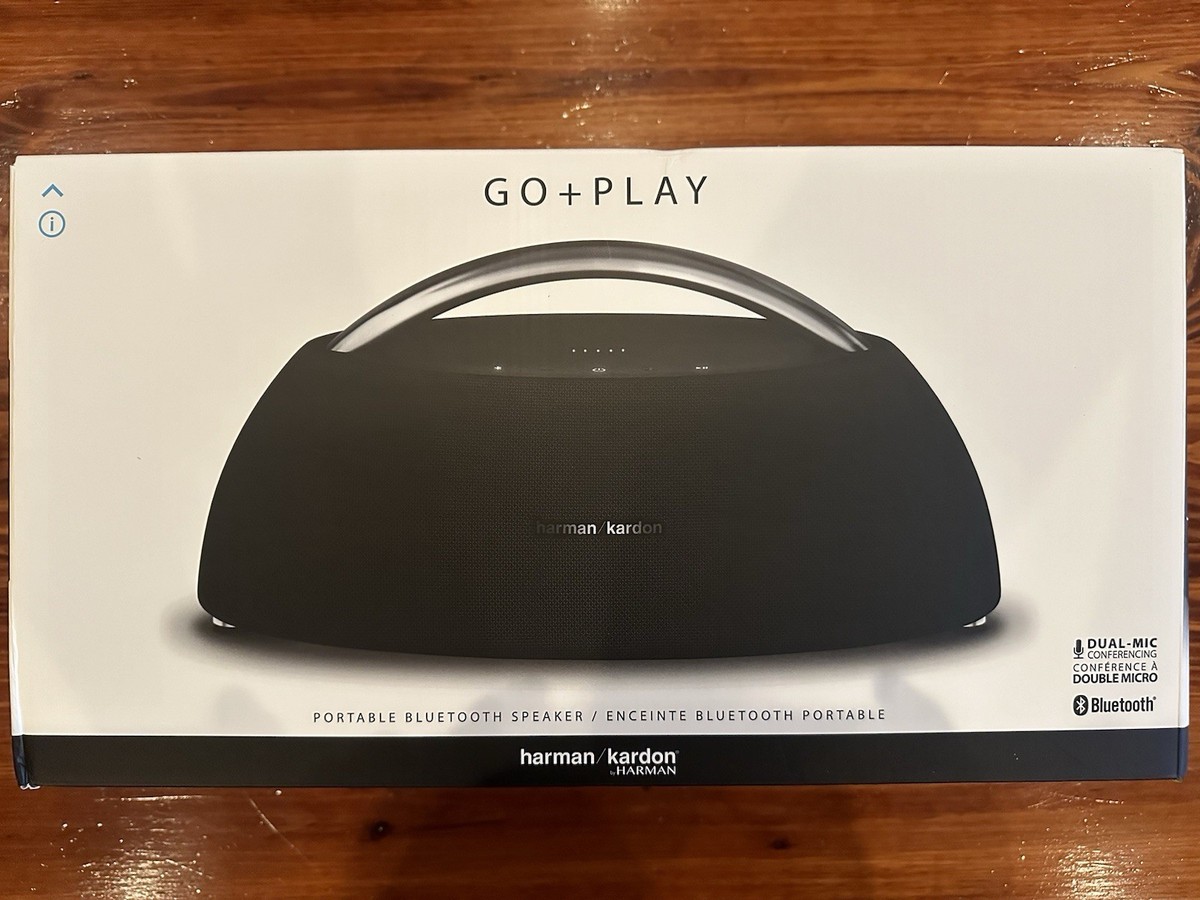 Harman Kardon Go + Play Mini Portable Bluetooth Speaker - Black