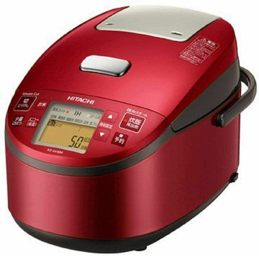Hitachi rice cooker RZ-AX10M Red Metallic IH pressure steam 5.5 Go