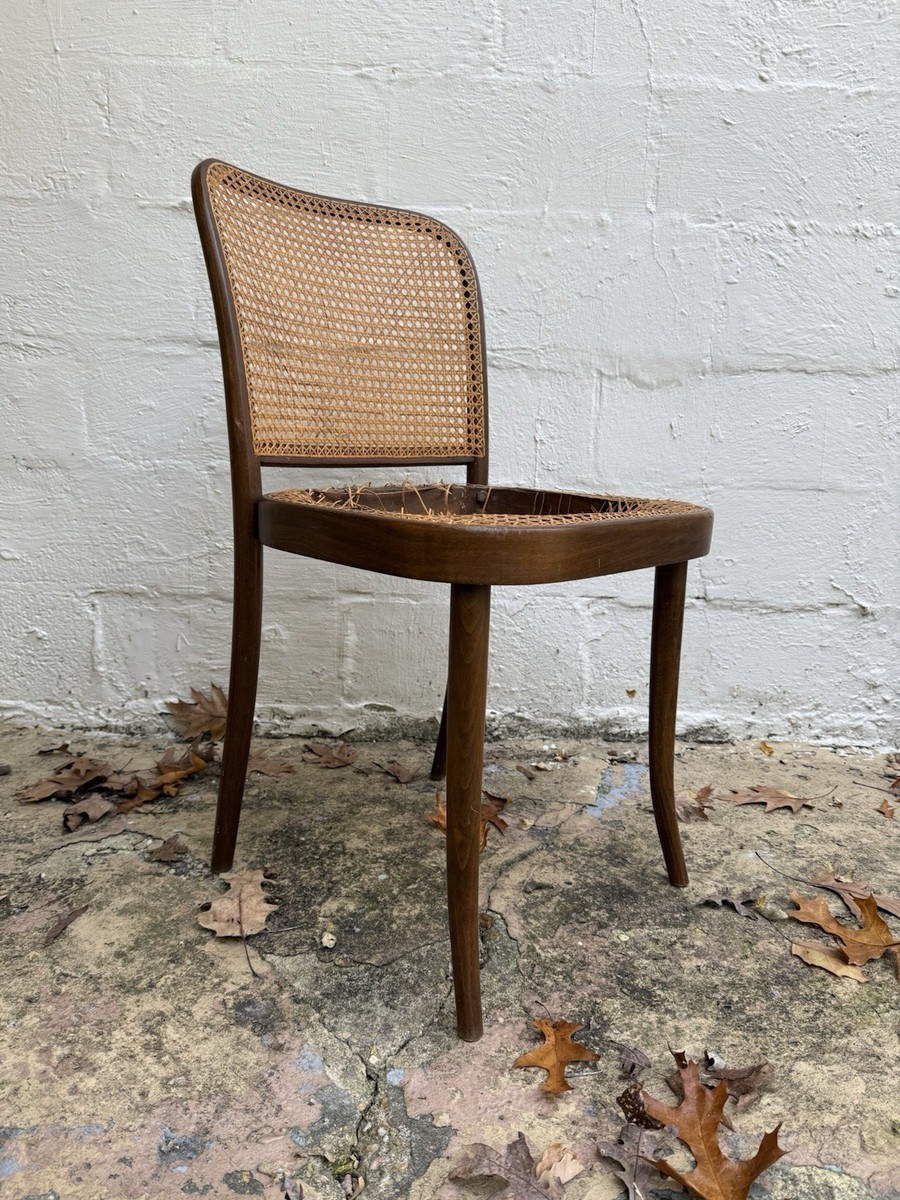 Thonet Bentwood Prague Chair by Josef Hoffmann Original Vintage | eBay
