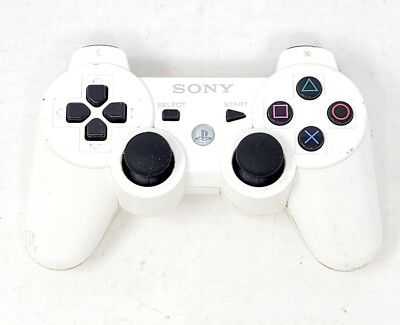 Sony Playstation 3 PS3 Sixaxis DualShock 3 Controller White