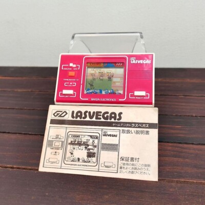 BANDAI GAME AND & WATCH LASVEGAS LSI LCD Games From Japan Very