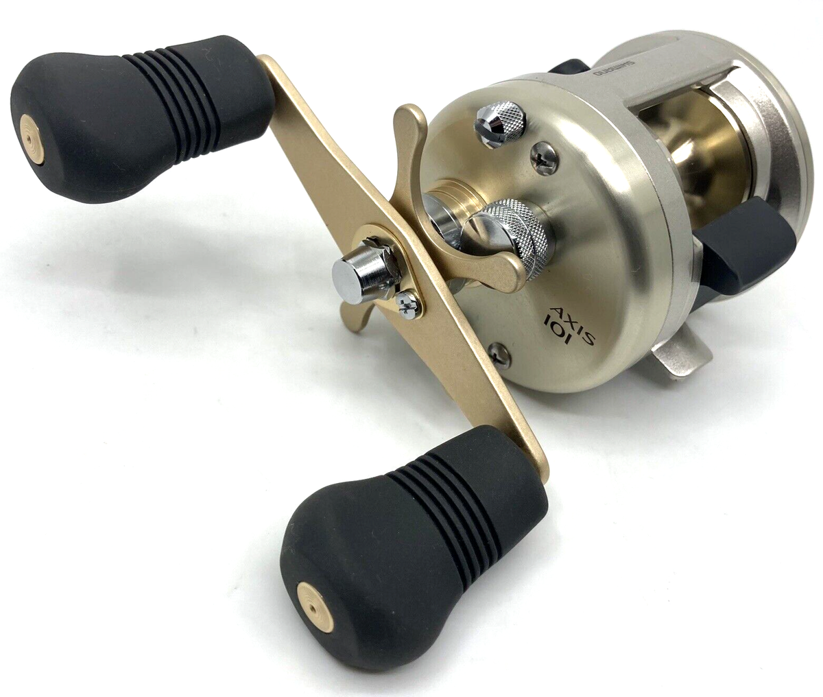 Shimano AXIS 101 VERSION 2 Left Handed Bait Casting Reel w/Box