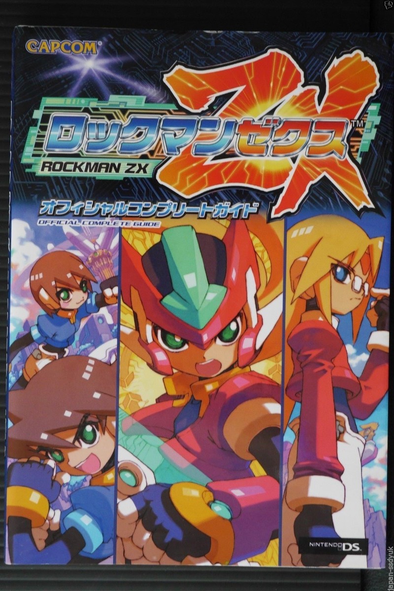 Mega Man ZX - Official Complete Guide Book, Japan Edition | eBay
