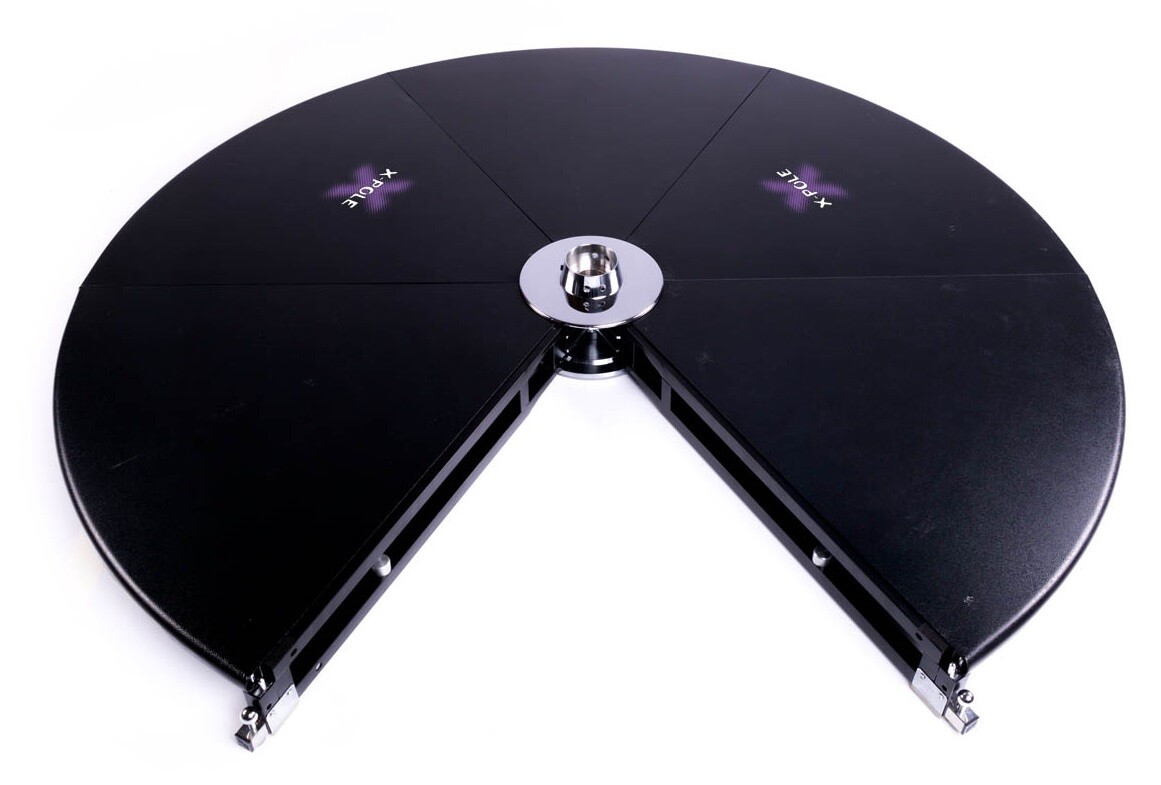 XPole X-STAGE Lite 45mm Spinning Static Dance Exercise X Pole