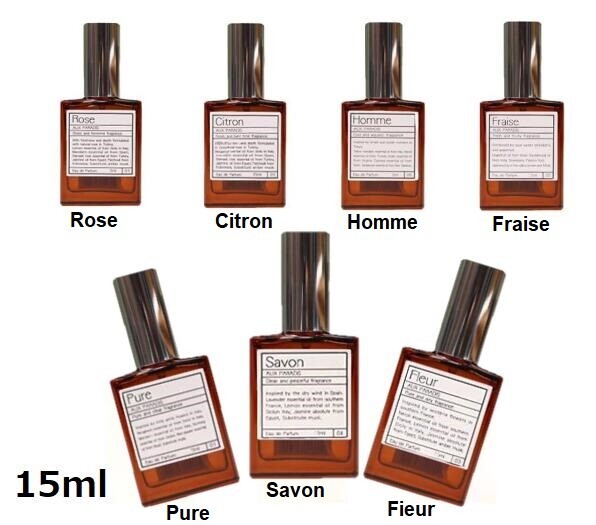 AUX PARADIS Fragrance Eau de Parfum - 7 Scent Options (15ml) Made