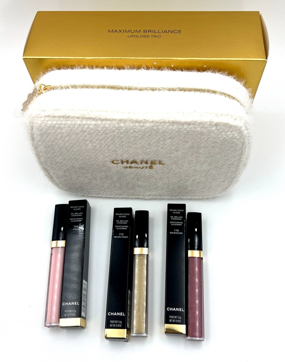 CHANEL Rouge Coco Gloss Trio Set ~ Holiday Gift Set ~ 2024 Limited