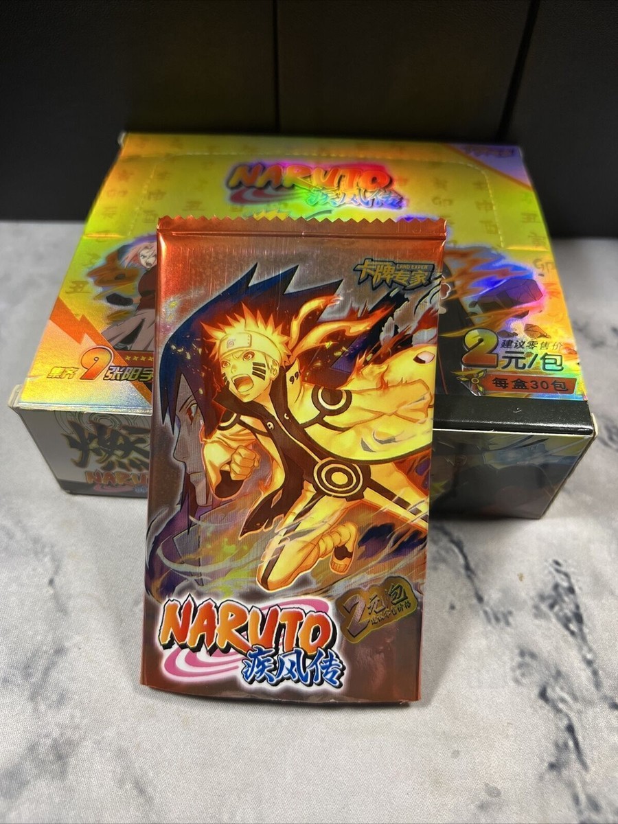 Naruto Trading Collectible Card Game Booster Box CCG TCG Gold Sage