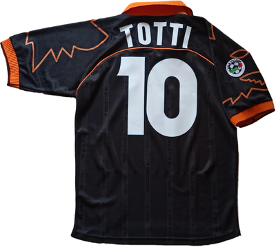 maglia calcio vintage AS Roma Totti Diadora 1999 2000 shirt jersey