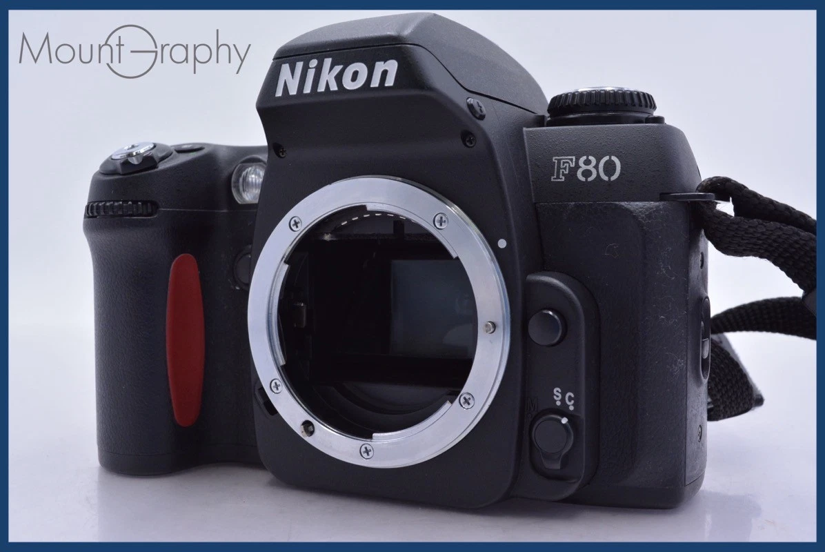 超美品 NIKON ニコン F80 フィルムカメラ モルト良好 M482 2026年最新