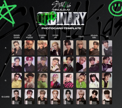 Stray Kids Oddinary Official Photocards (Chan Leeknow Changbin
