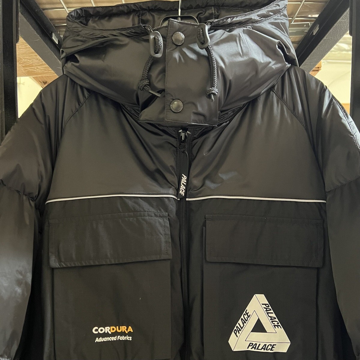 Palace x Junya Watanabe Man EYE Cordura Nylon Puffer Jacket Black