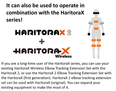 HaritoraX 2 wireless Full Body Tracking Device Shiftall VR