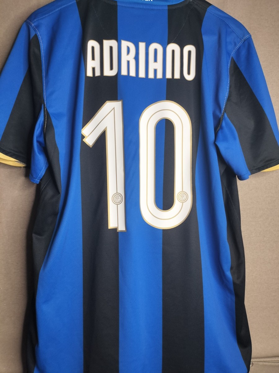 Nike インテル2008/2009 長袖ユニホーム アドリアーノ10番 ADRIANO