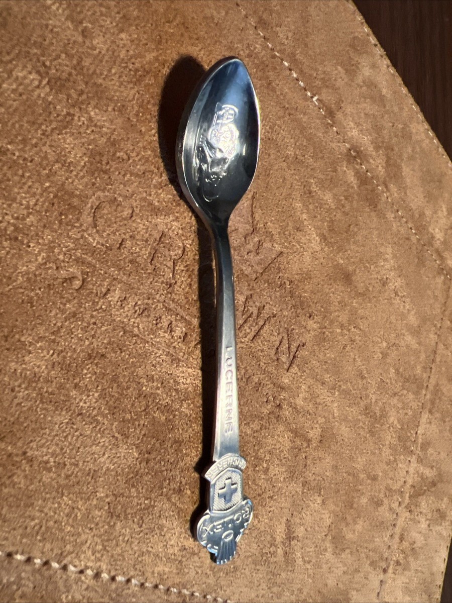 Vintage ROLEX Souvenir Collector Spoon Bucherer of Switzerland