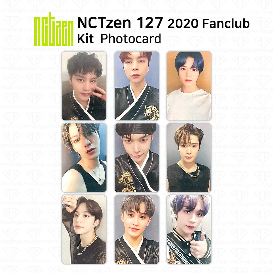 NCT127 2020 NCTZEN 2nd Fan Club Welcome Kit Official Photocard