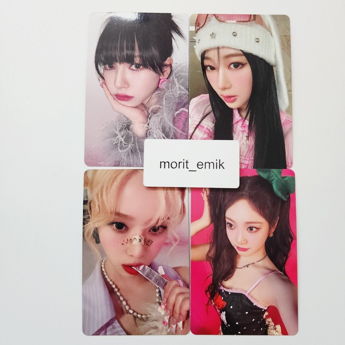 aespa Hot Mess JAPAN POB official Photo card KARINA WINTER GISELLE