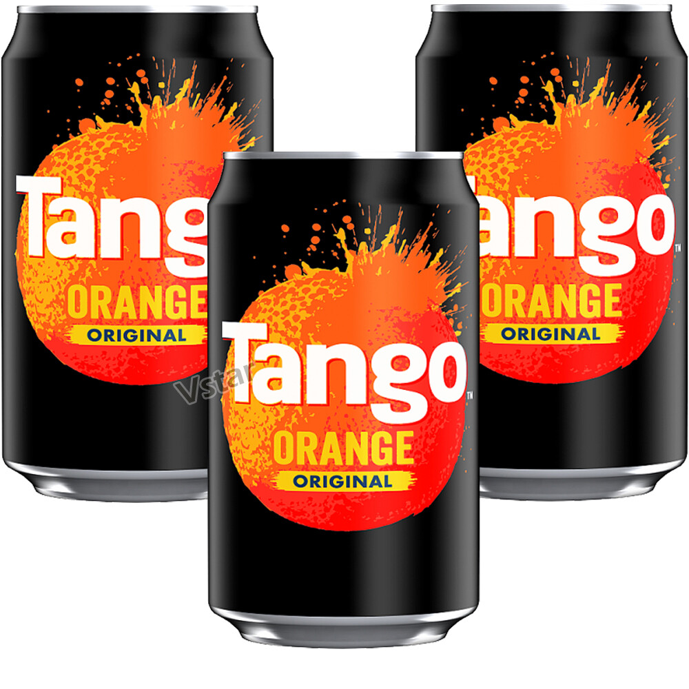Tango Dark Berry, Orange, Apple, Berry & Paradise Punch Soft Drink