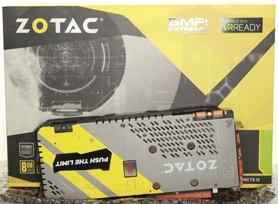 Zotac NVIDIA GeForce GTX 1080 AMP Extreme | 8GB GDDR5X | 256 Bit