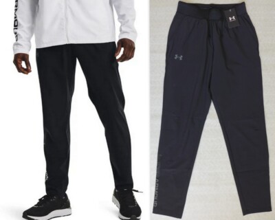 UNDER ARMOUR STORM Zip Cuffs Running Pants w/pockets 1365622 002