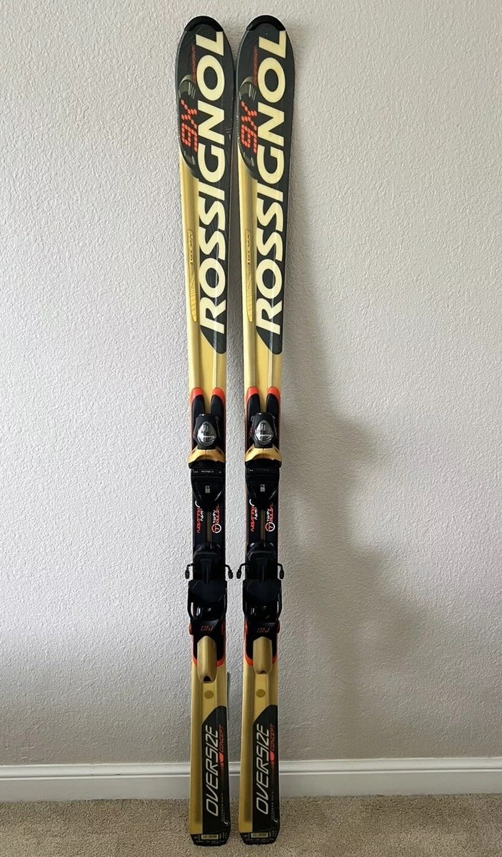 Vintage 1990's Rossignol 9X Equipe Downhill Slalom Race Skis 167cm