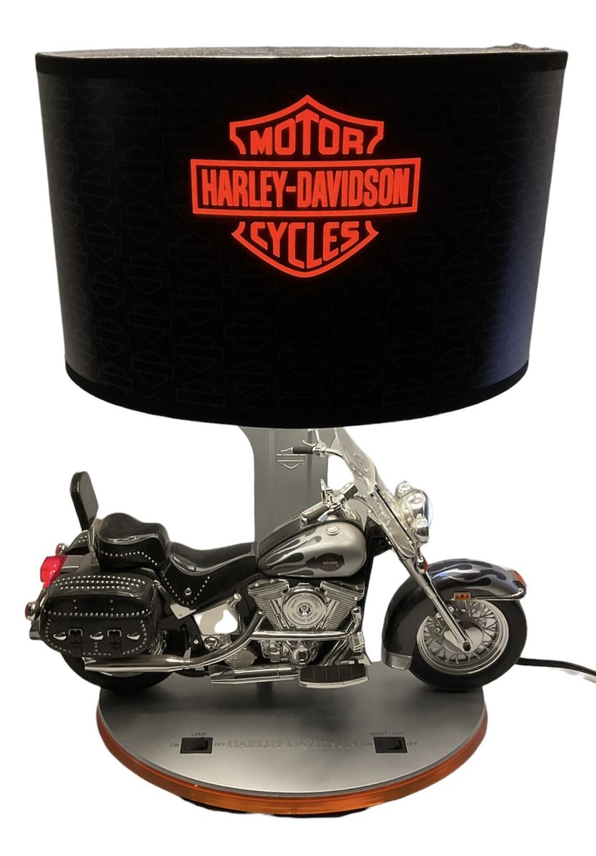 2004 Harley-Davidson Heritage Softail Table Lamp Night Light With